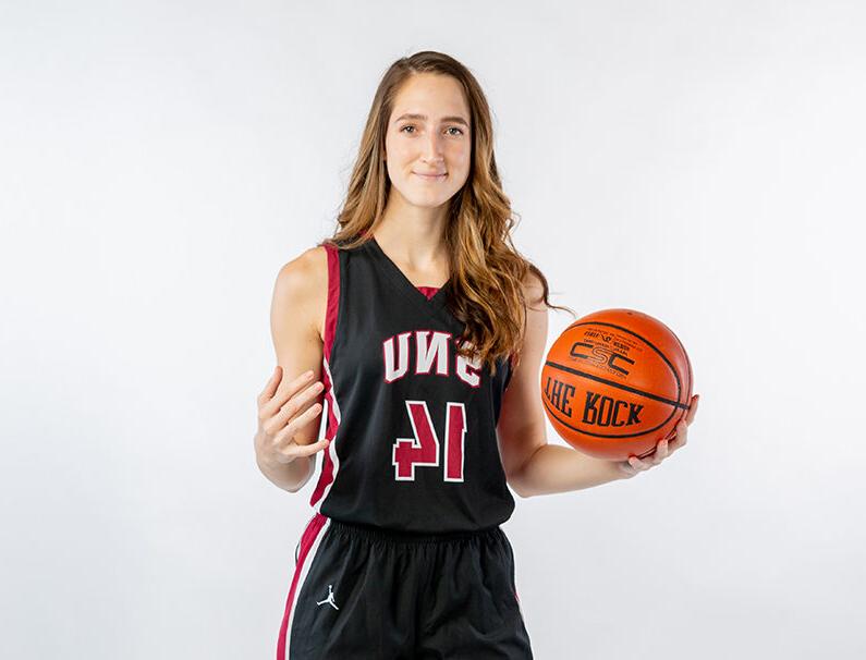 Abby Niehues Media Day photograph